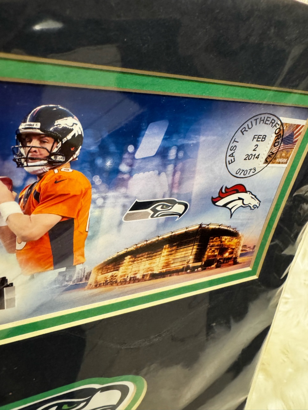 Seattle Seahawks Super Bowl XLVIII & XLIX Collector Display Plaque Decor - Picture 6 of 10
